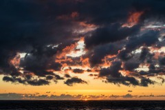 Sonnenuntergang auf Baltrum