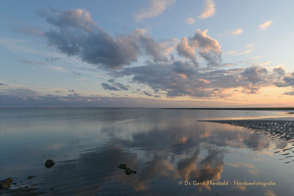 Morgenstimmung am Strand von Baltrum